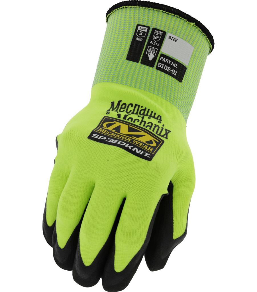 Hi-Viz SpeedKnit&trade; Utility, Fluorescent Yellow, large image number 0