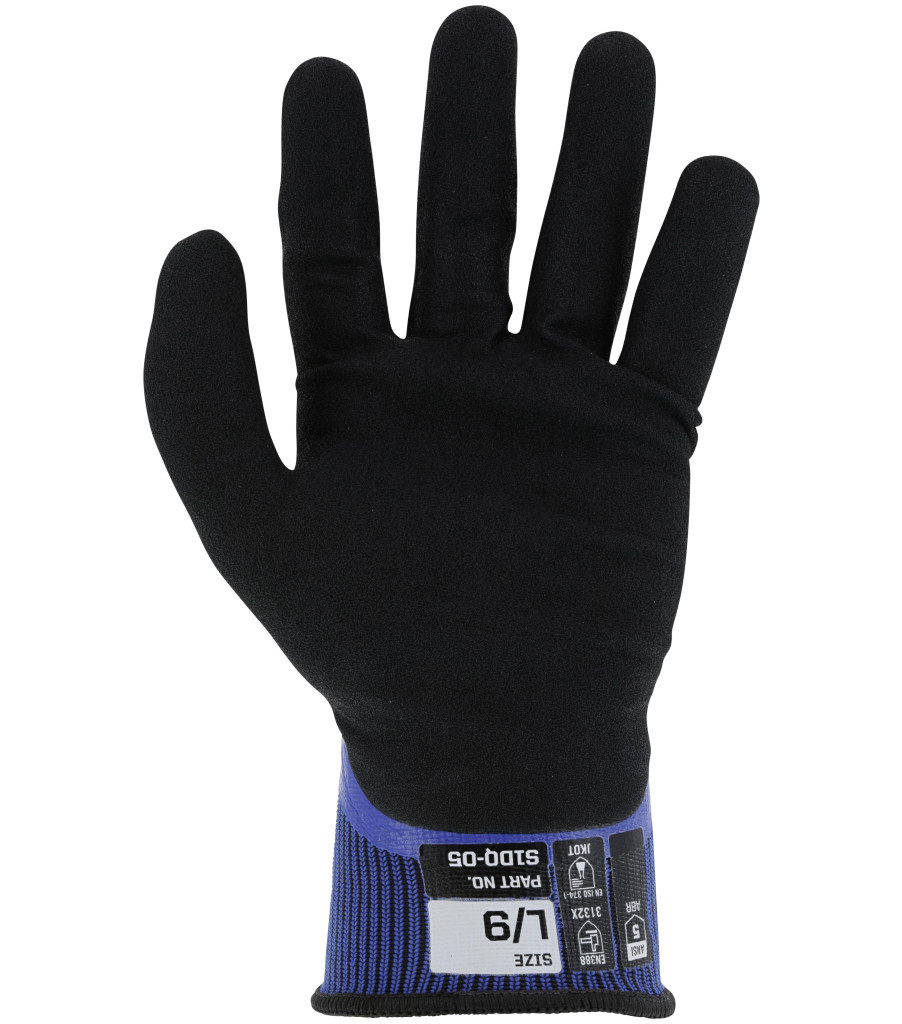 SpeedKnit&trade; S1DQ05 Waterproof Coated Glove, Blue, large image number 1