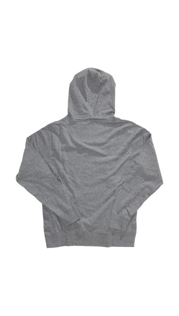 The Original&reg; Logo Hoodie, Grey Heather, large