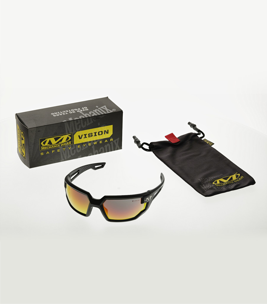 Type-X | Black Frame | Fire Mirror Lens, Black, large image number 4