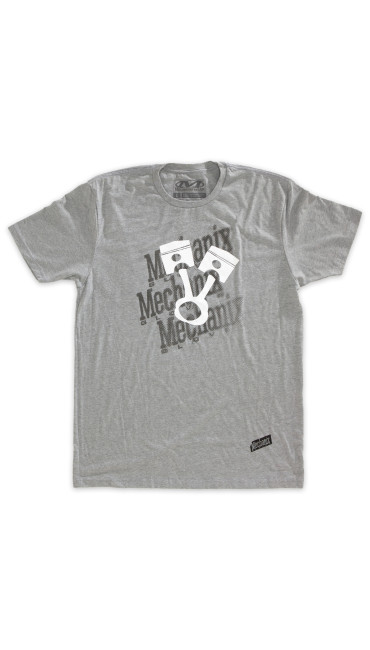 V8 T-Shirt Heathered Grey