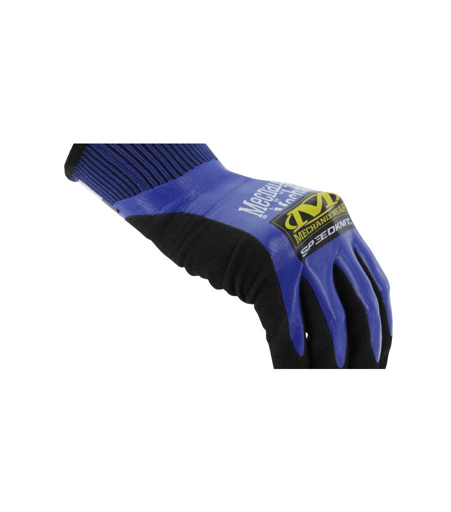 SpeedKnit&trade; S1DQ05 Waterproof Coated Glove, Blue, large image number 4