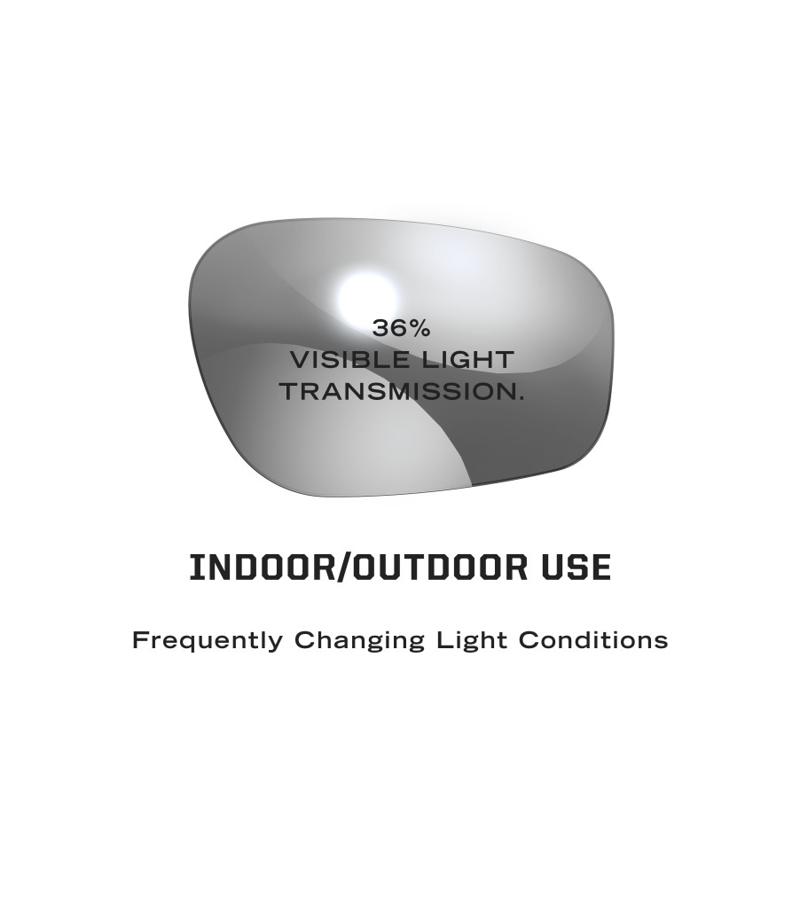 Type-N | Silver Frame | Indoor/Outdoor Lens, Silver/Black, large image number 2