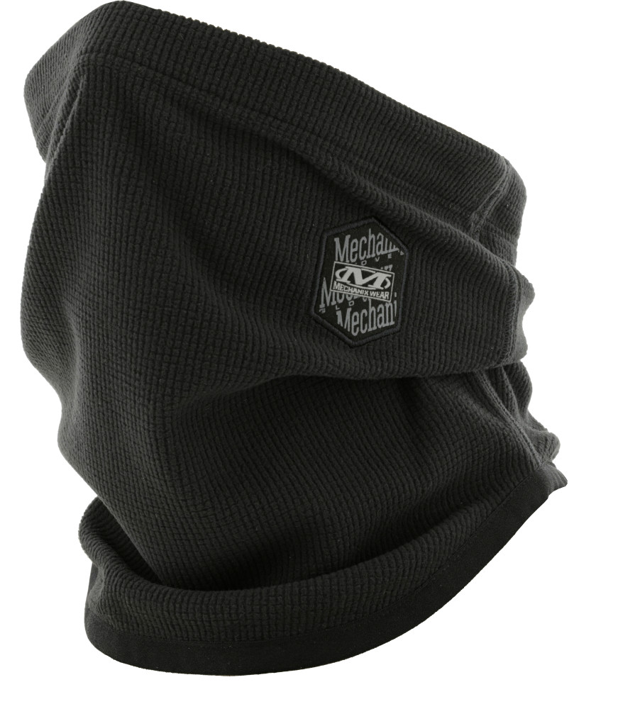 Black Polar Fleece Neck Gaiter, , large image number 0