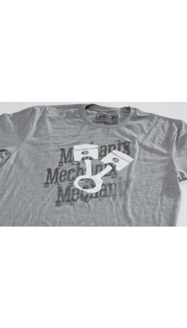 V8 T-Shirt Heathered Grey, Grey, large