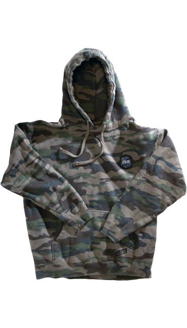 Pullover Hoodie - Woodland Camo
