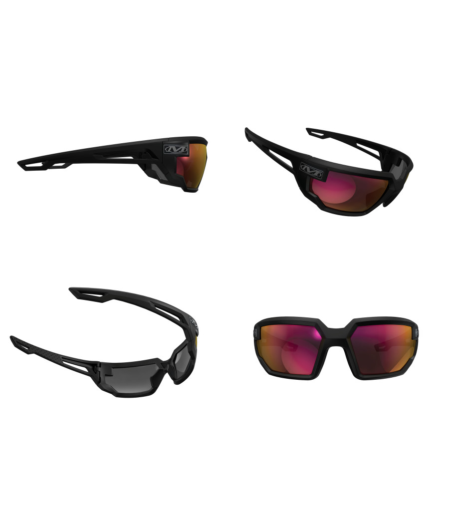 Type-X | Black Frame | Fire Mirror Lens, Black, large image number 3