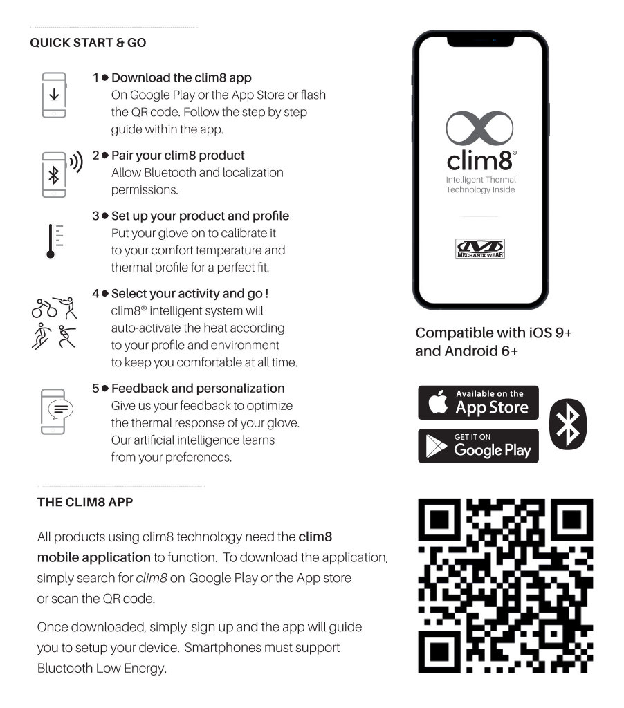 ColdWork&trade; Heated Glove with clim8&reg; Technology, , large image number 4