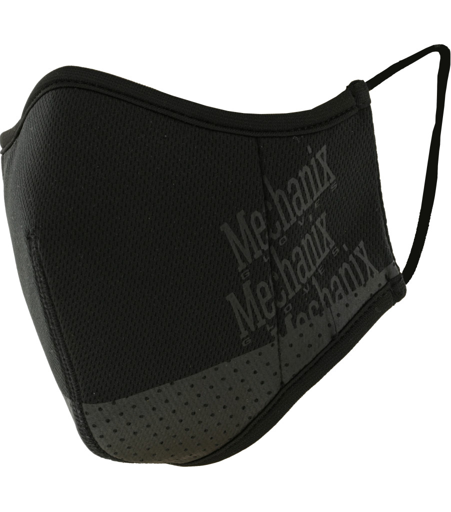 Black Reusable Face Mask, Black, large image number 0