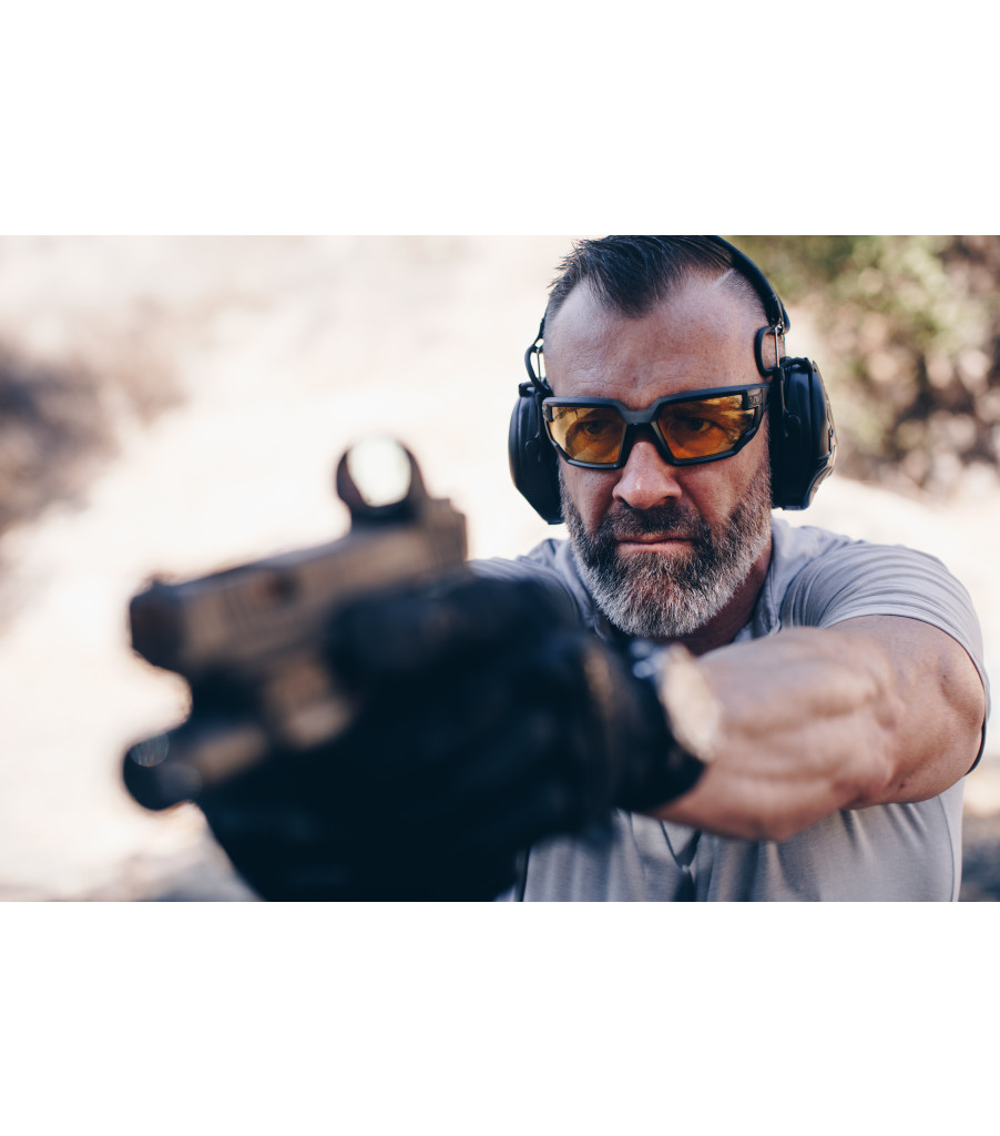 Tactical Type-X | Black Frame | Amber Lens, Black, large image number 8