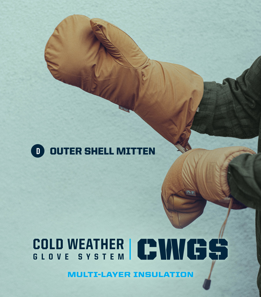 Coldwork&trade; Outer Shell Mitten - Coyote, Coyote, large image number 2
