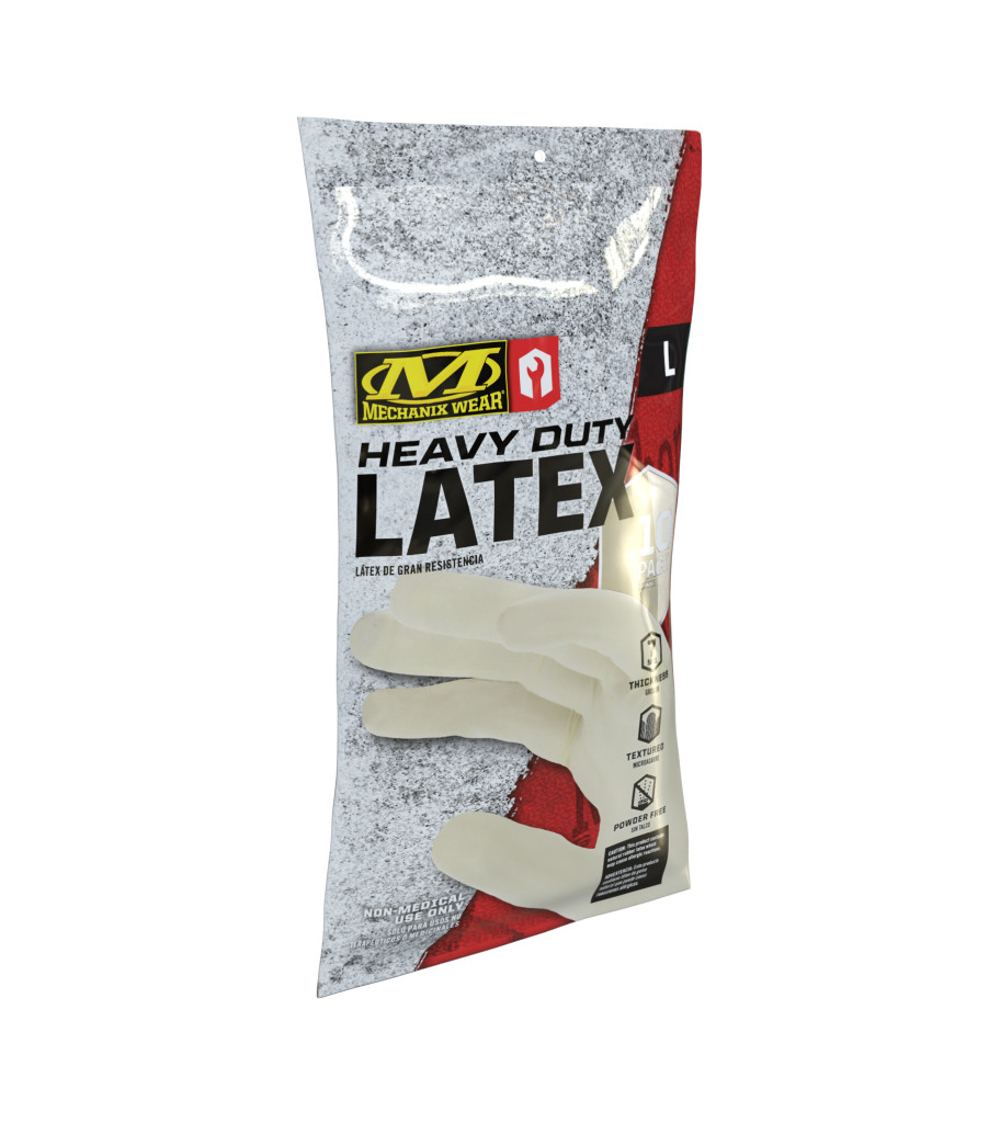 7 Mil Heavy Duty Latex Gloves 10-PK (Size Large), , large image number 0