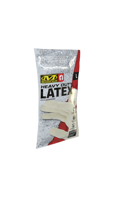 7 Mil Heavy Duty Latex Gloves 10-PK (Size Large)