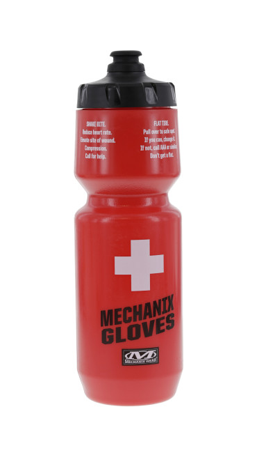 Mechanix Water Bottle - Red