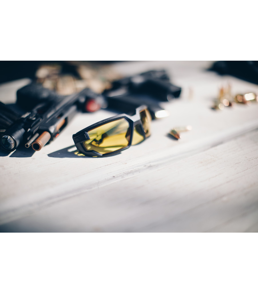 Tactical Type-X | Black Frame | Amber Lens, Black, large image number 5