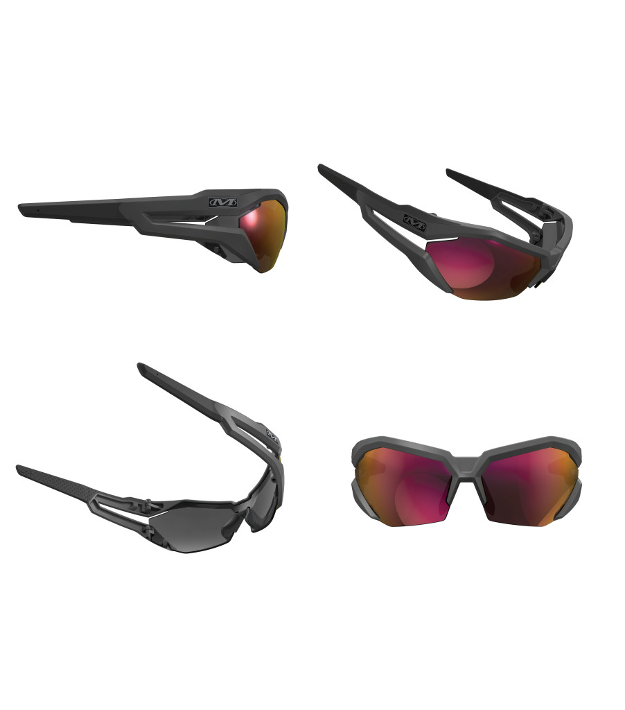 Type-V | Grey Frame | Fire Mirror Lens, Medium Grey/Black, large image number 2