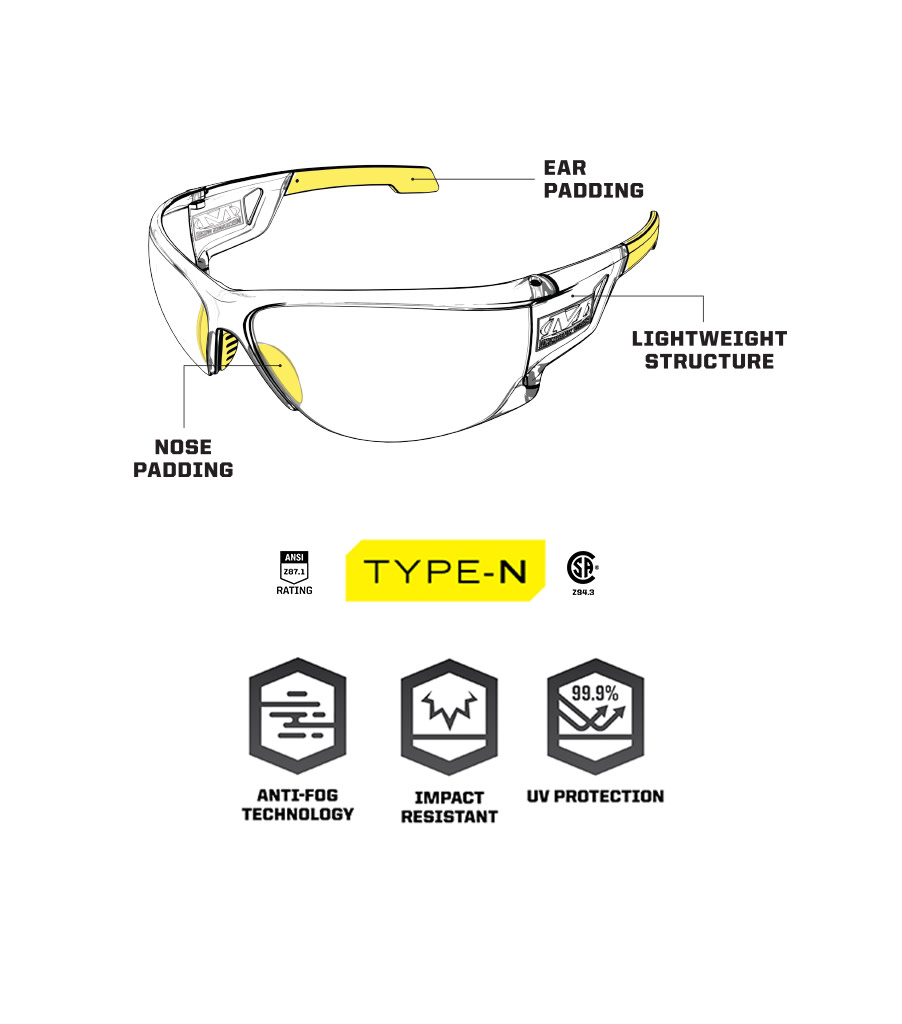 Type-N | Silver Frame | Indoor/Outdoor Lens, Silver/Black, large image number 1