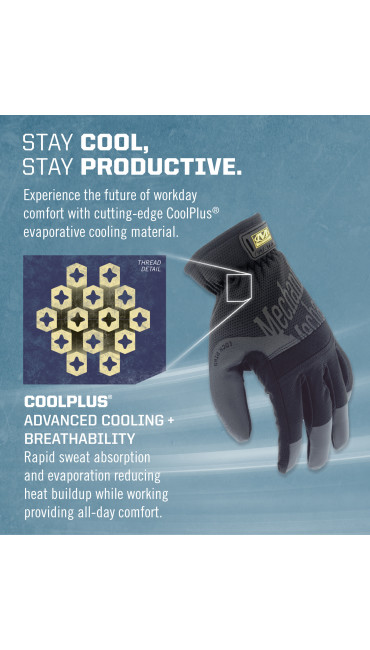 Hi-Viz Black and Yellow FastFit&reg;, Black, large