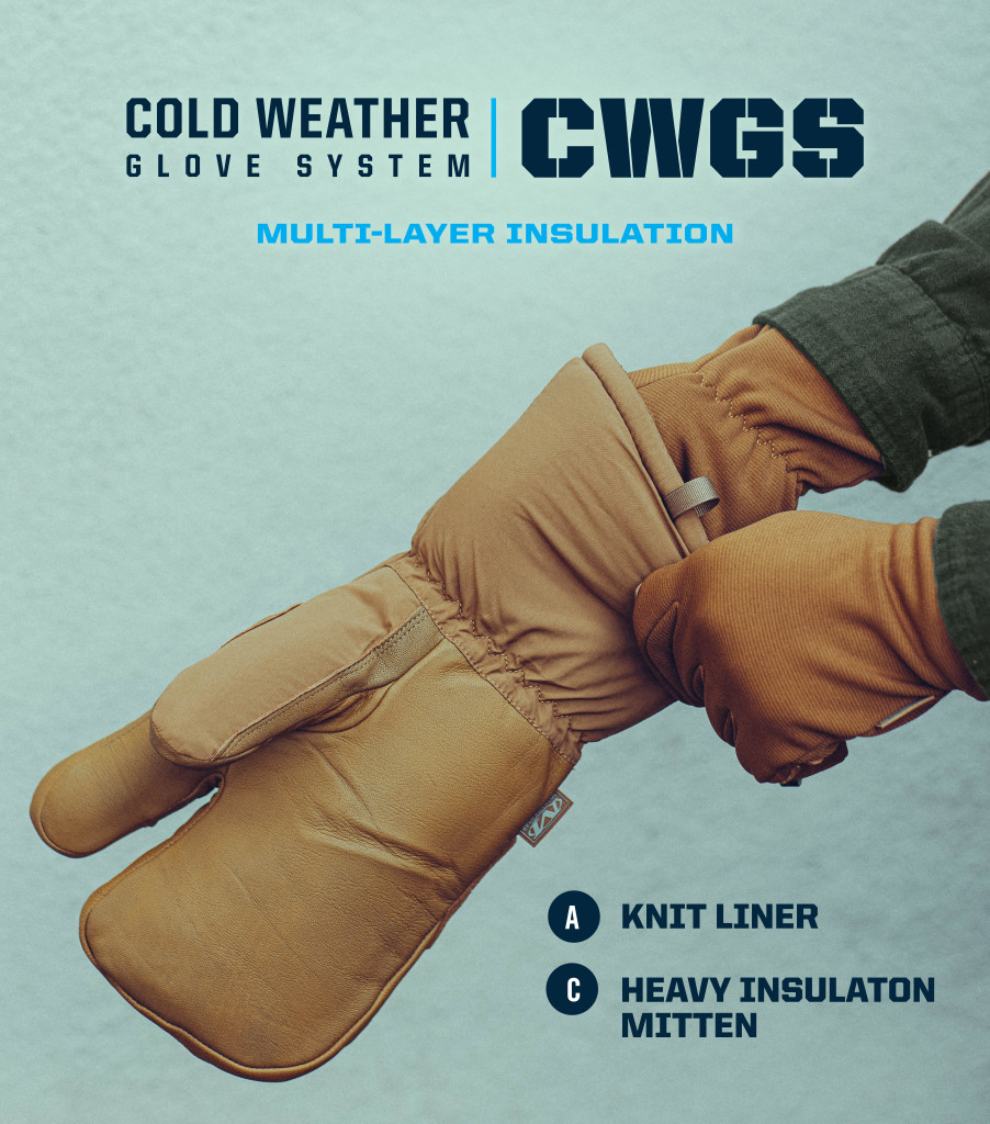 Coldwork&trade; Heavy Insulation Mitten - Coyote, Coyote, large image number 2