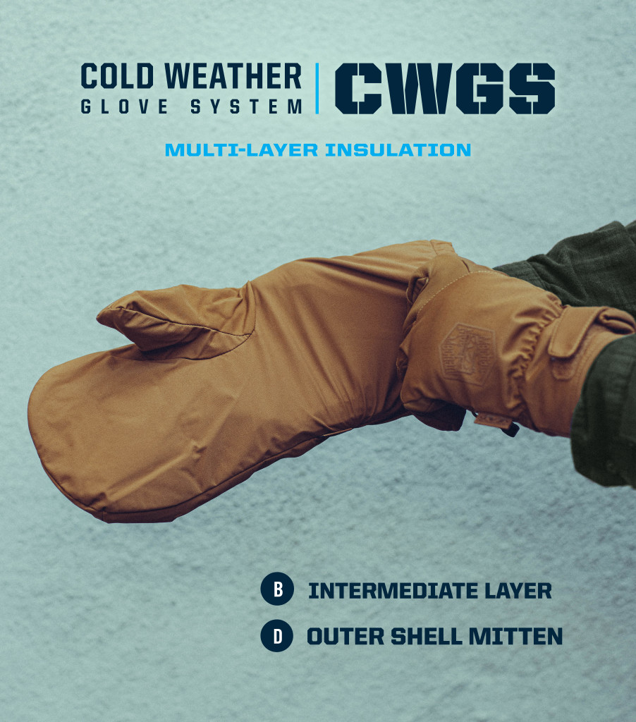 Coldwork&trade; Outer Shell Mitten - Coyote, Coyote, large image number 3